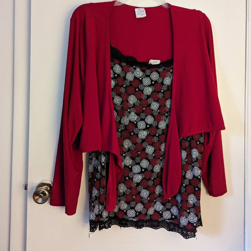 COPY - Fashion Bug 26/28 2-piece long sleeve set